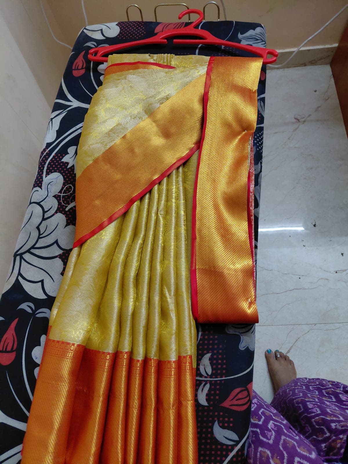 Prepleated Saree